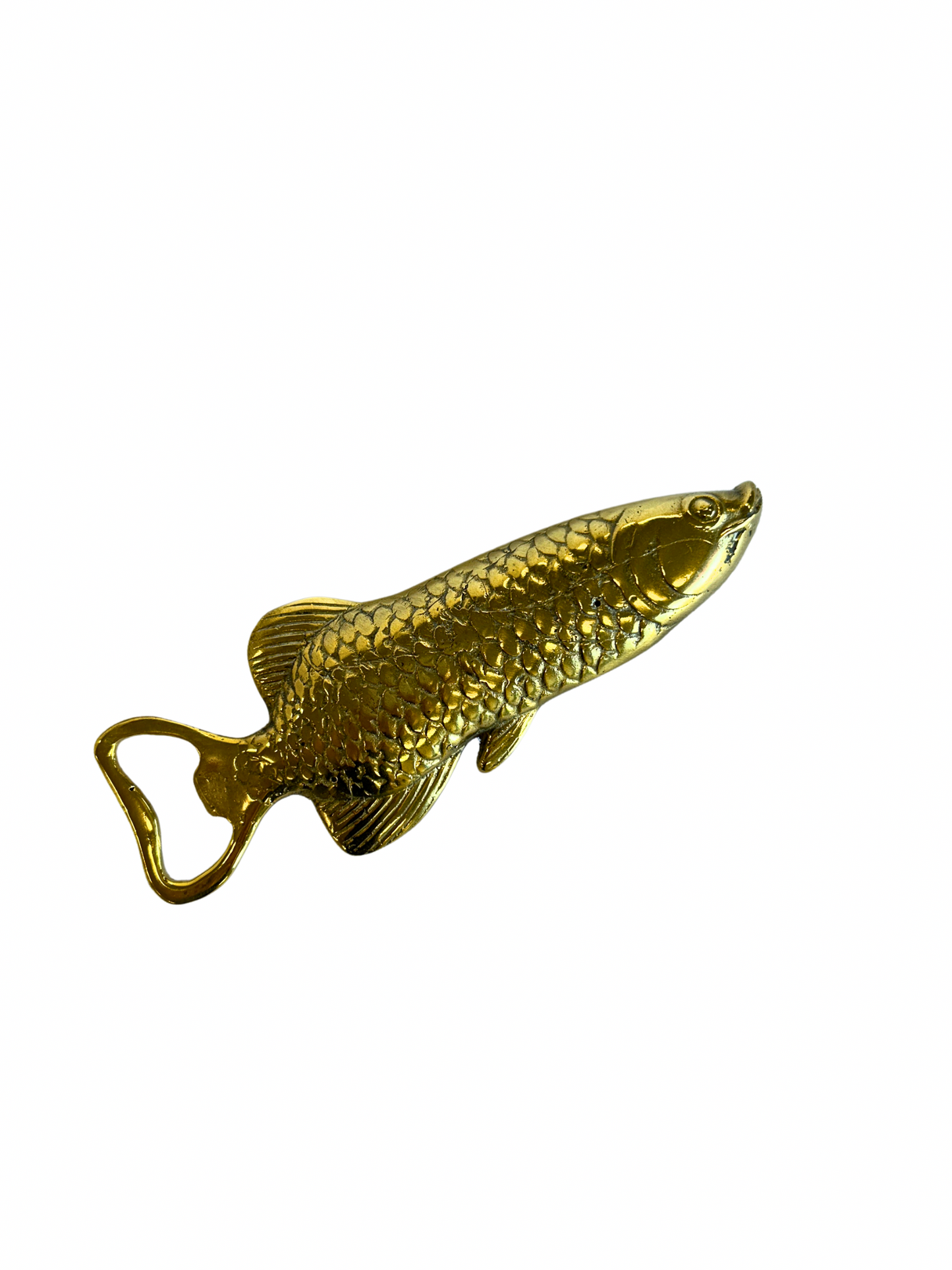 Brass Fish Bottle Opener