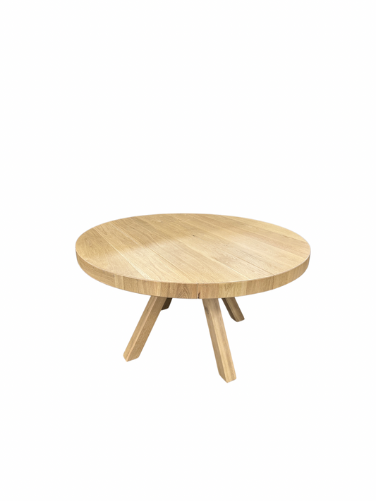 Plank Round Dining Table