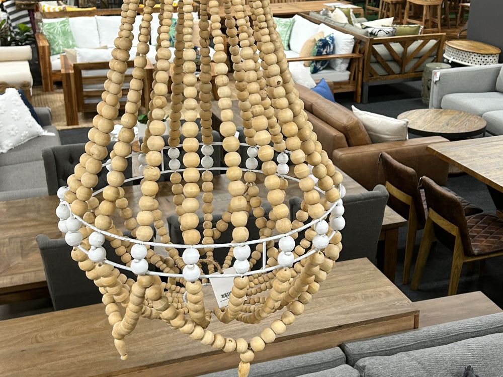 Beaded Chandelier