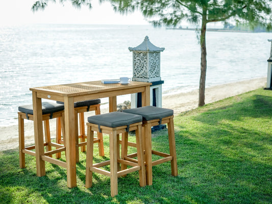 Montego Teak Bar Table 150