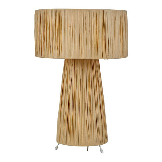 Raffia Table Lamp