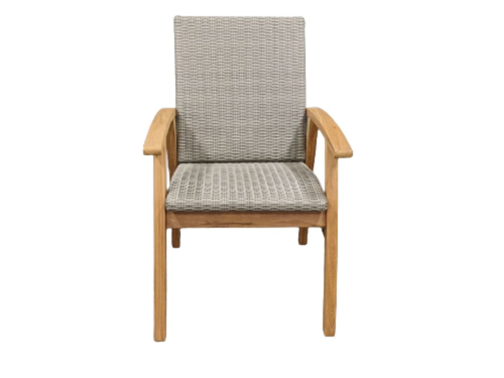 Flinders Wicker Chair - Grey