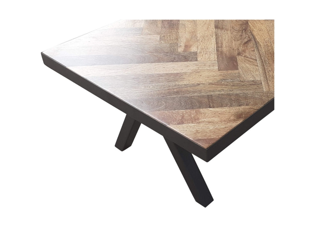 Herringbone Coffee Table With Diapod Legs