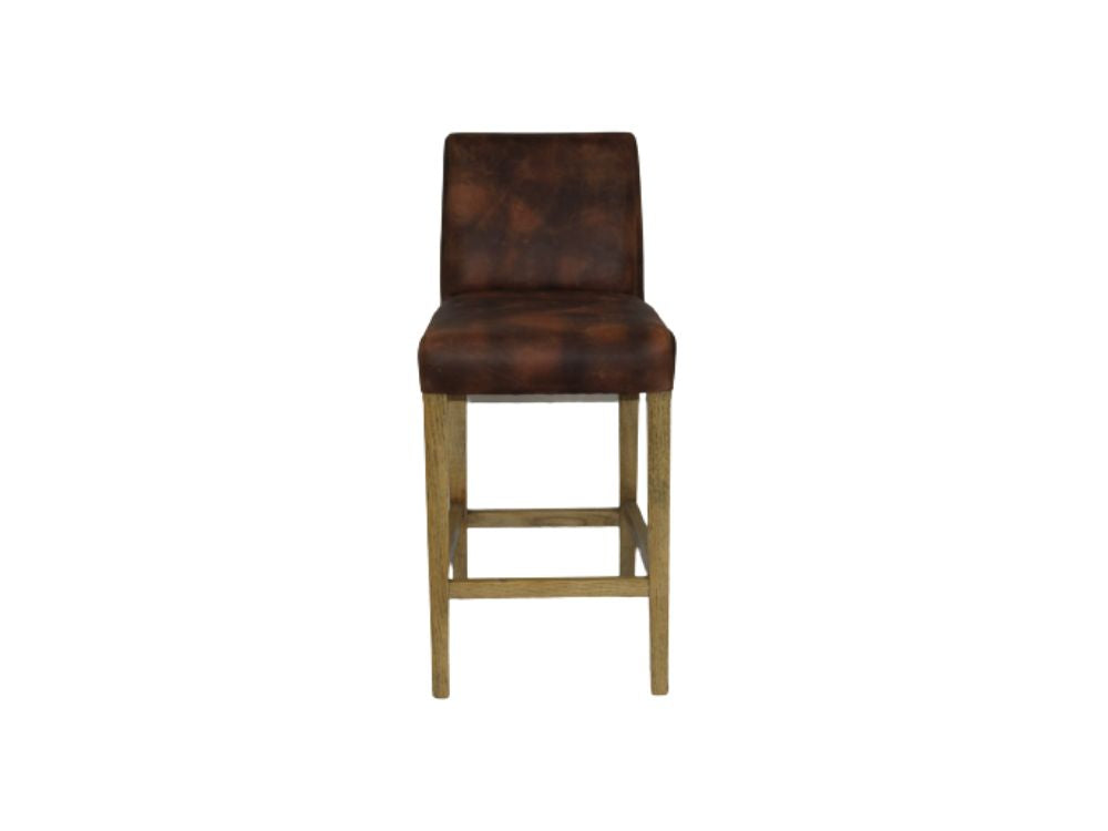 Monaco Leather Counter Stool