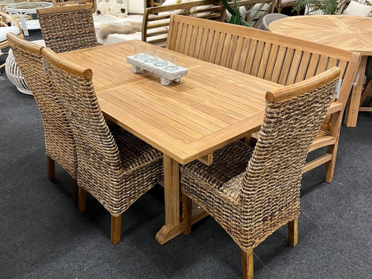 Kingston Teak Ext Din Table