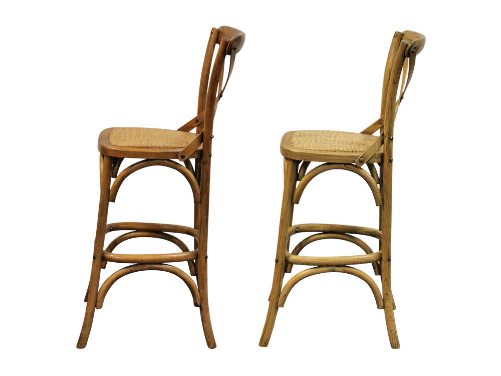 Wilson Counter Stool Rattan base