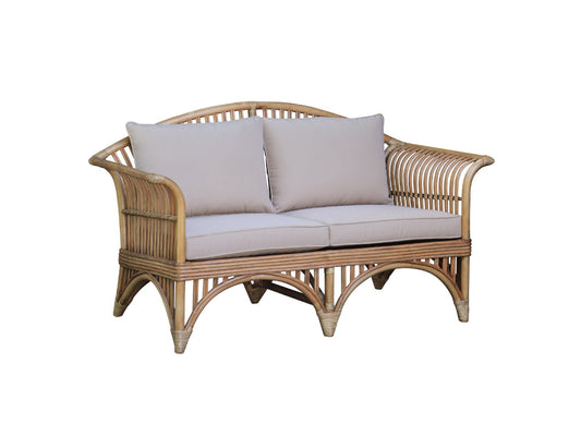 Bahama 2 Seat Cane Sofa