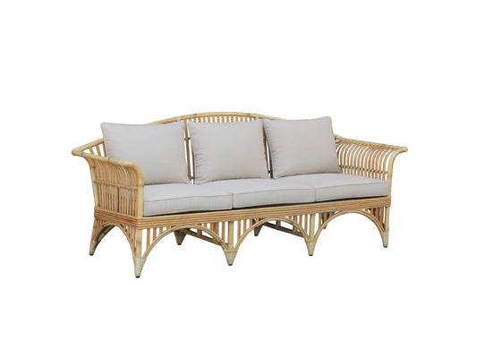 Bahama 3 Seat Cane Sofa